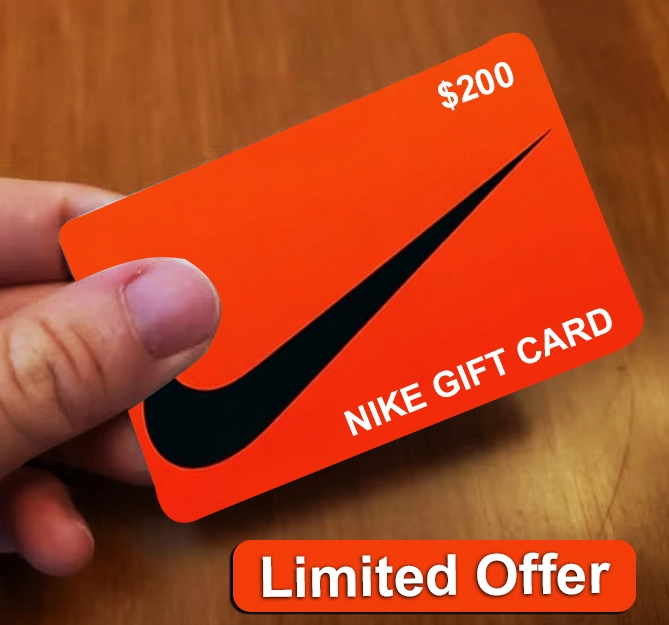 Claim Your $200 Nike Gift Card - Limited Time Offer!